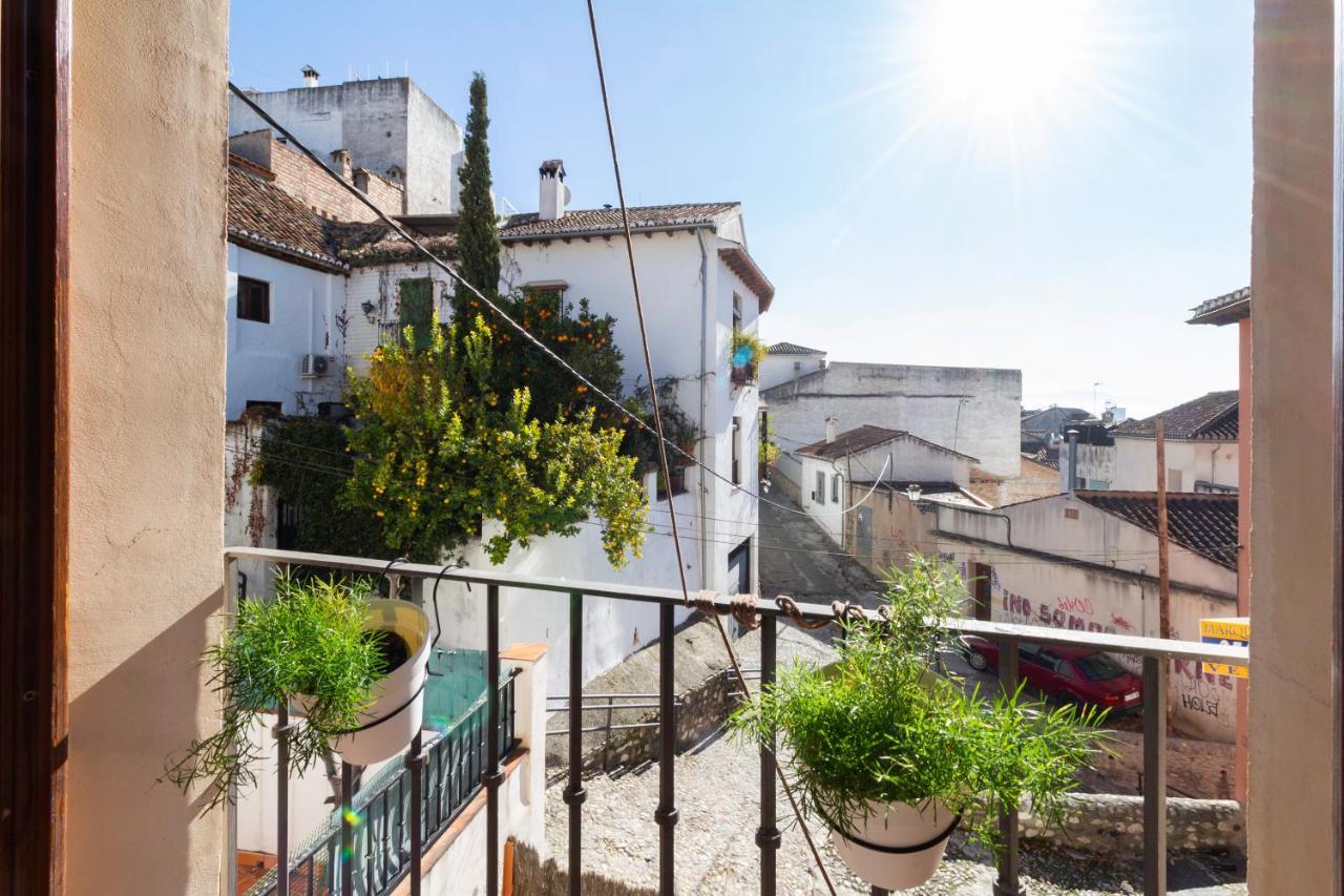 Atico Junto Al Albaicin Con Terraza Apartman Granada Kültér fotó